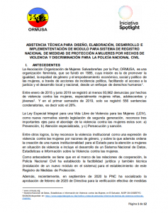TDR MODULO PARA SISTEMA DE-REGISTRO MEDIDAS DE PROTECCION PNC 2a convocatoria1
