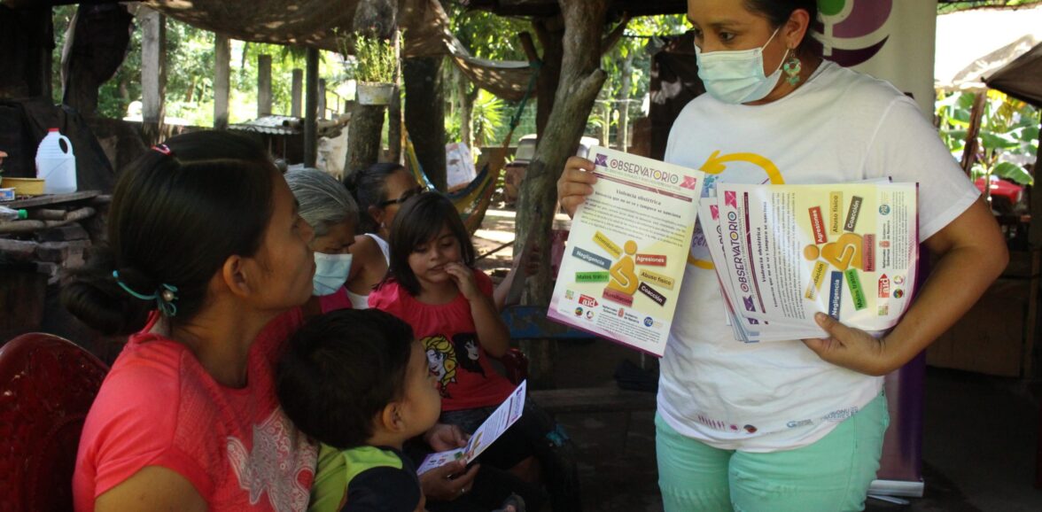 ORMUSA en el territorio, realiza jornada sobre género y salud, en Comunidad La Chilín, Ciudad Arce.
