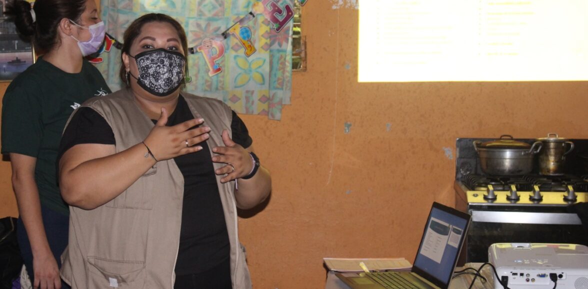 ORMUSA en el territorio, capacita sobre derechos humanos y violencia contra la mujer a mujeres de Olocuilta