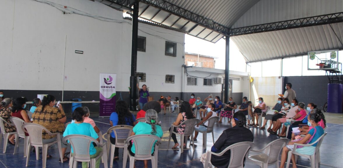 ORMUSA en el territorio, realiza encuentro de mujeres lideresas de Ciudad Arce