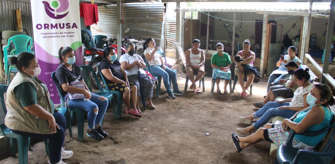 ORMUSA en el territorio, realiza jornada con mujeres de Comunidad La Esperanza, Ciudad Arce