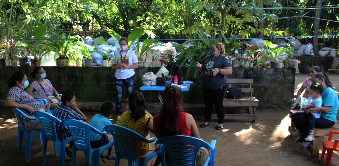ORMUSA en el territorio, realiza jornada sobre empoderamiento de género en Comunidad Los Limones, Ciudad Arce
