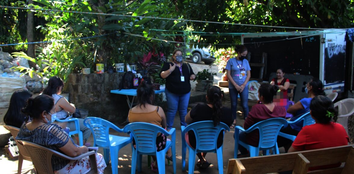 ORMUSA en el territorio, desarrolla jornada sobre Educación Integral de la Sexualidad en Comunidad Los Limones, Ciudad Arce