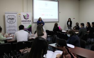 Lee más sobre el artículo ORMUSA y Escuela de Capacitación Fiscal realizaron taller sobre aplicación de conocimientos en atención a mujeres en condición de violencia  
