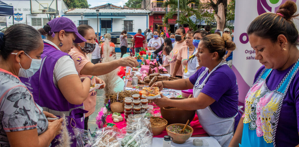ORMUSA en territorio realiza feria de logros para presentar los resultados de los talleres vocacionales en Ciudad Arce, La Libertad
