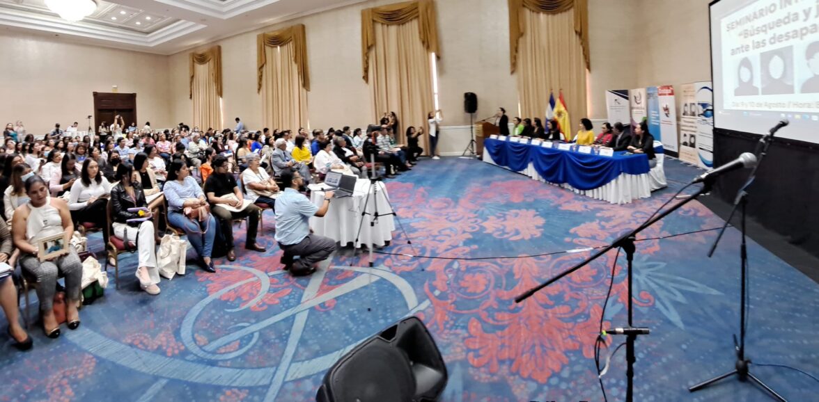 Seminario internacional Memoria y verdad: búsqueda y justicia ante las desapariciones