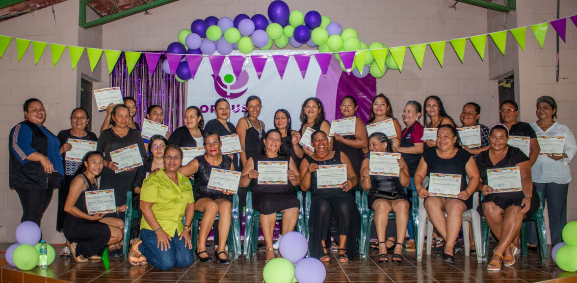 ORMUSA en territorio, realiza la Clausura de la Escuela de Horticultura en San Pedro Masahuat