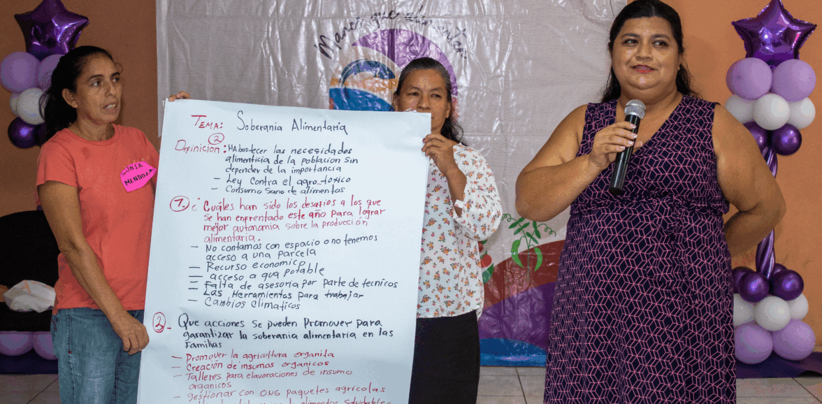 ORMUSA en territorio realiza el encuentro de Mujeres Productoras y Lideresas: “Nosotras Proponemos, Exigimos e Incidimos Sobre Nuestros Derechos”