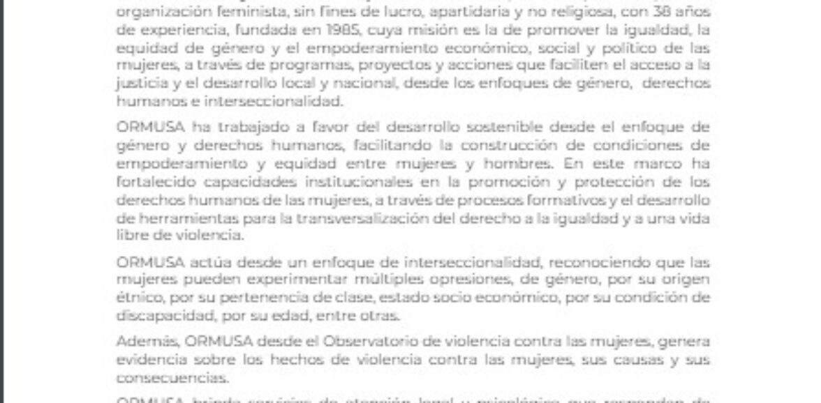 Coordinadora de proyecto