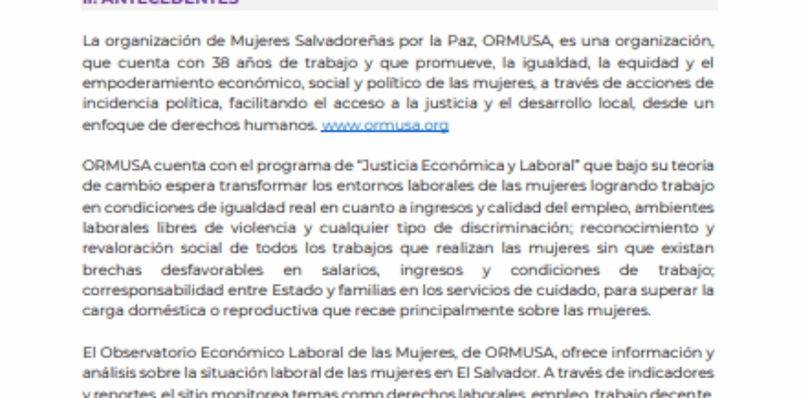 Levantamiento de indicador para monitorear el gasto público, con énfasis en género, diversidad y justicia ambiental