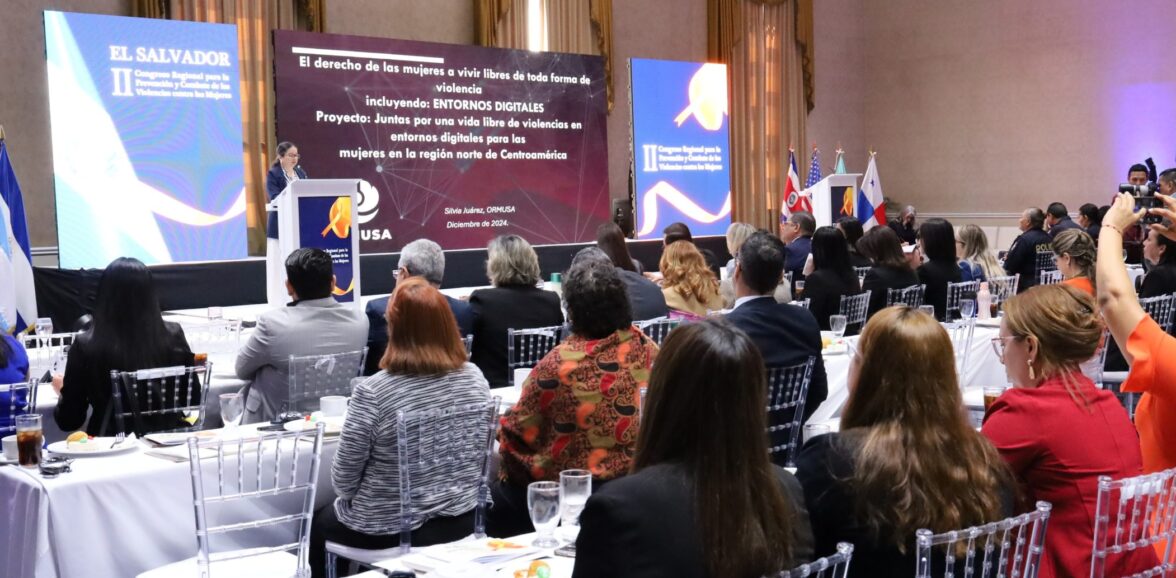 ORMUSA participa en II Congreso Regional para la prevención y combate de las violencias contra las mujeres