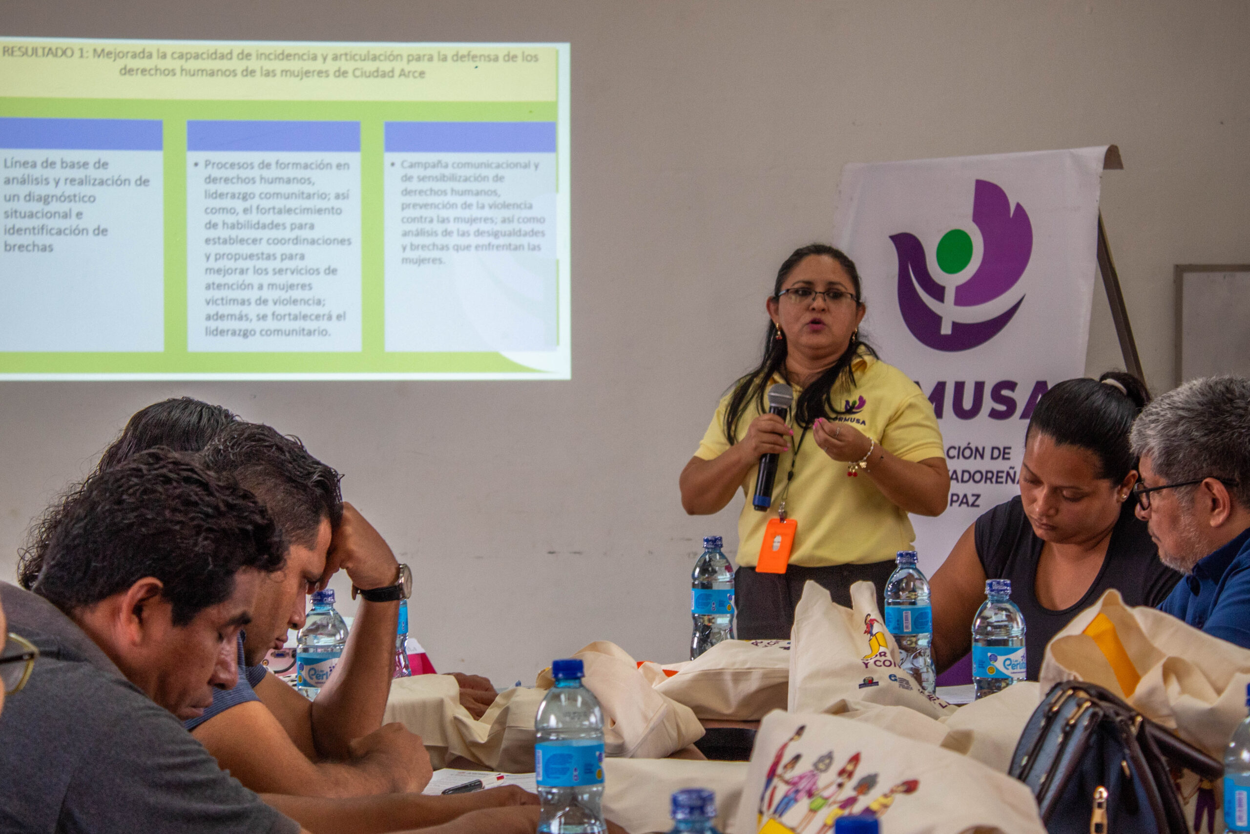 Lee más sobre el artículo ORMUSA impulsa acciones articuladas por una vida libre de violencia para las mujeres