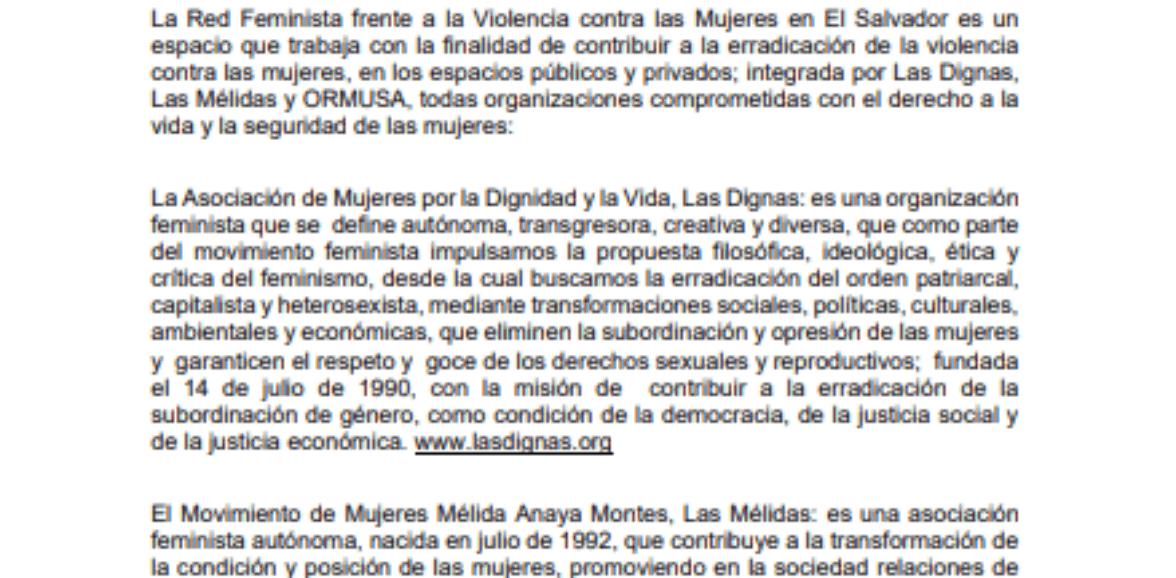 Contratación de servicios profesionales para actualización de Aplicación APPFEM para organizaciones de la REDFEM