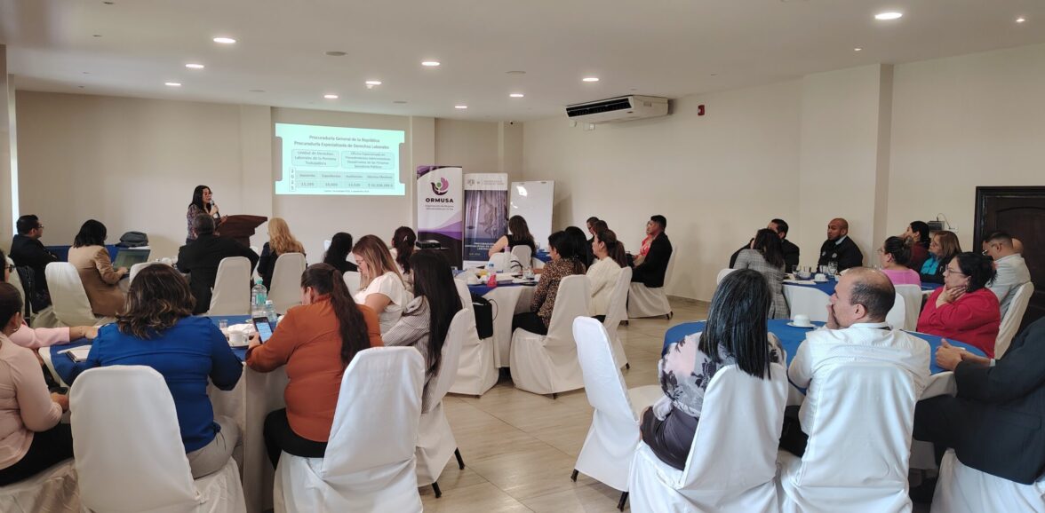 ORMUSA y PGR realizaron conversatorio sobre el marco jurídico y operativo de la protección laboral reforzada