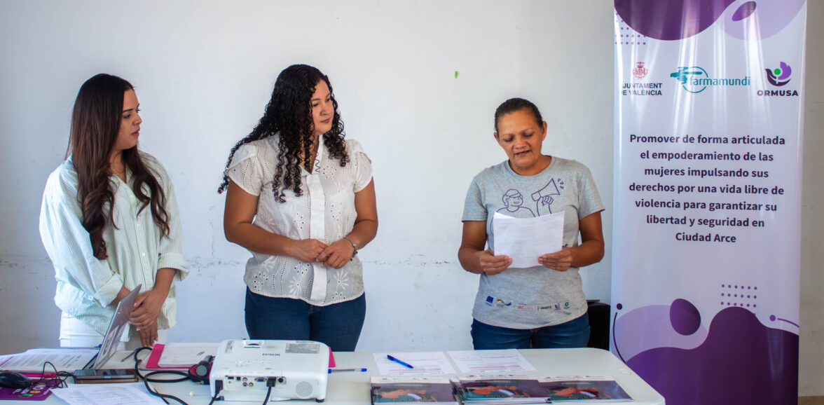 Mujeres organizadas presentan Agenda de Igualdad para fortalecer la articulación institucional en Ciudad Arce