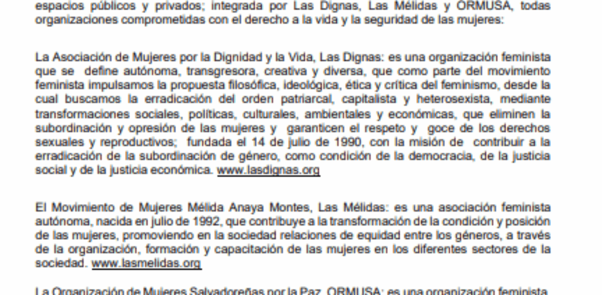Consultoría : Facilitación talleres sobre defensa de los derechos humanos