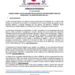 Actualización de APP FEM (Directorio de servicios y alfabetización digital )