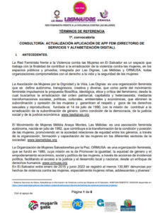 Lee más sobre el artículo Consultoría actualización de APP FEM (Directorio de servicios y alfabetización digital)